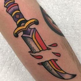 Dagger Tattoo Design Thumbnail